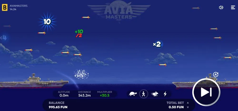 Aviamasters BGaming &ndash; Kostenloser Spielmodus